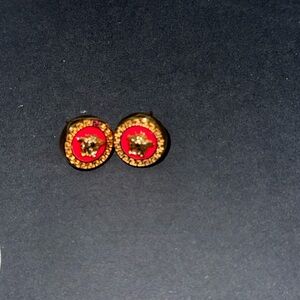 !RARE! NIB VERSACE Medusa Stud Earrings.